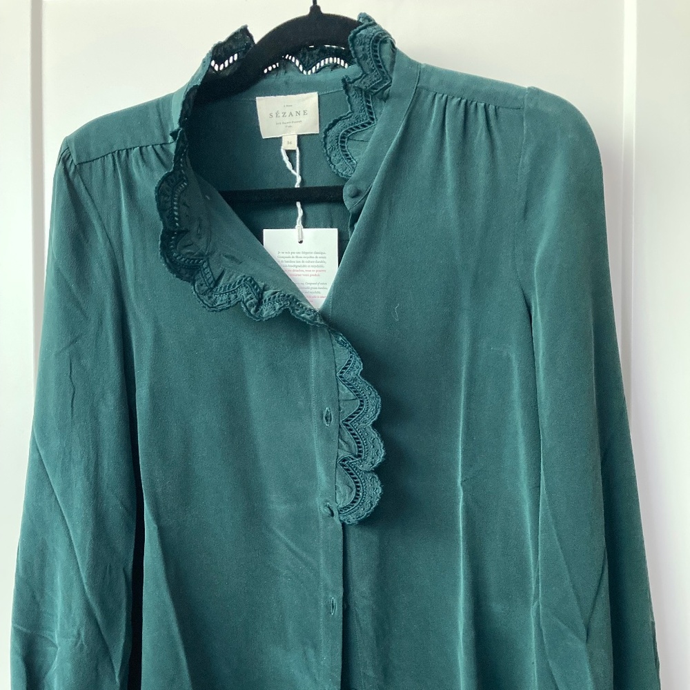Sezanne silk shirt from Paris
